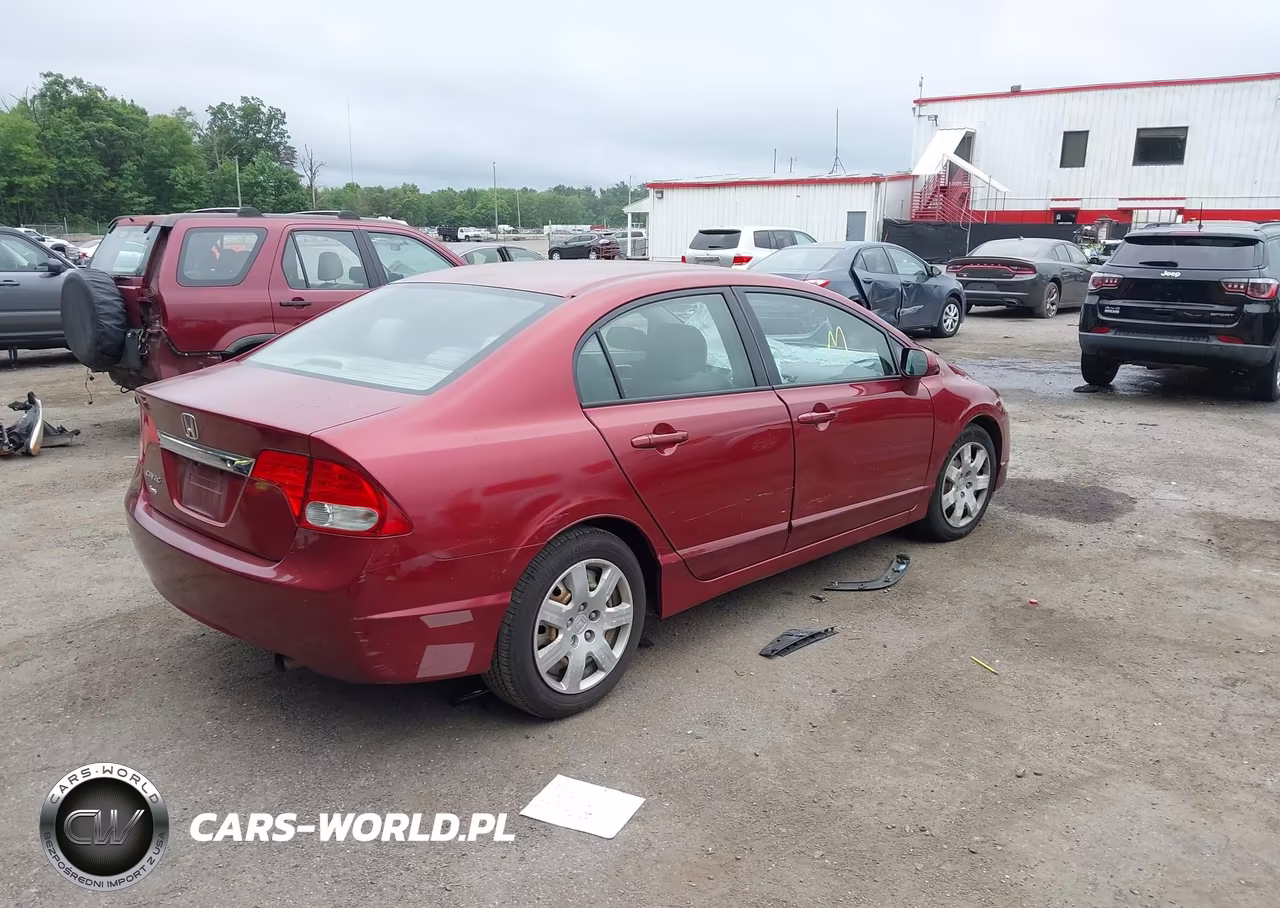 2011 Honda Civic Lx VIN:2HGFA1F51BH528775 - 4