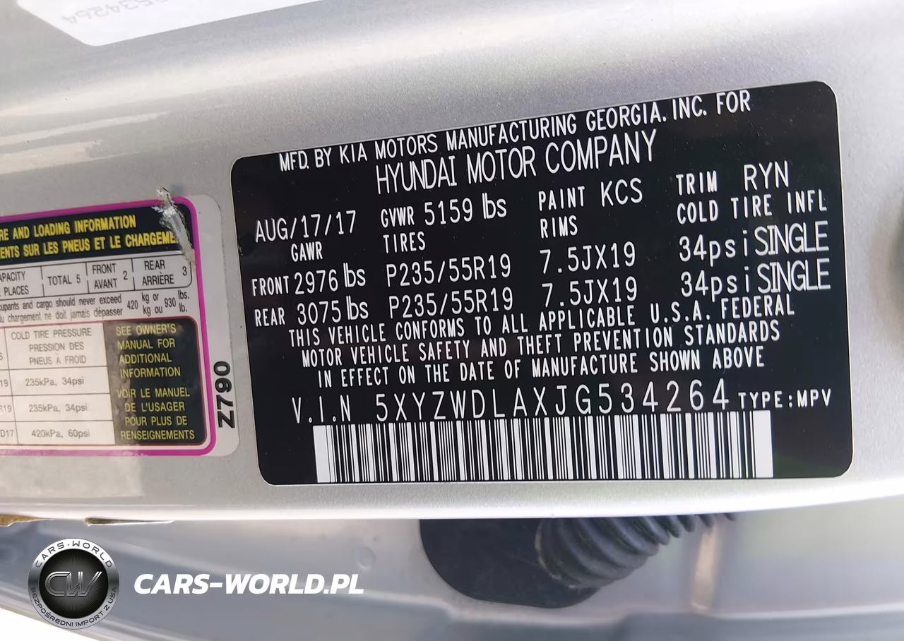 2018 Hyundai Santa Fe Sport 2.0T Ultimate VIN:5XYZWDLAXJG534264 - 9