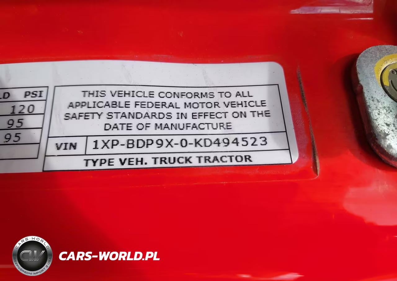 2019 Peterbilt 579 VIN:1XPBDP9X0KD494523 - 8