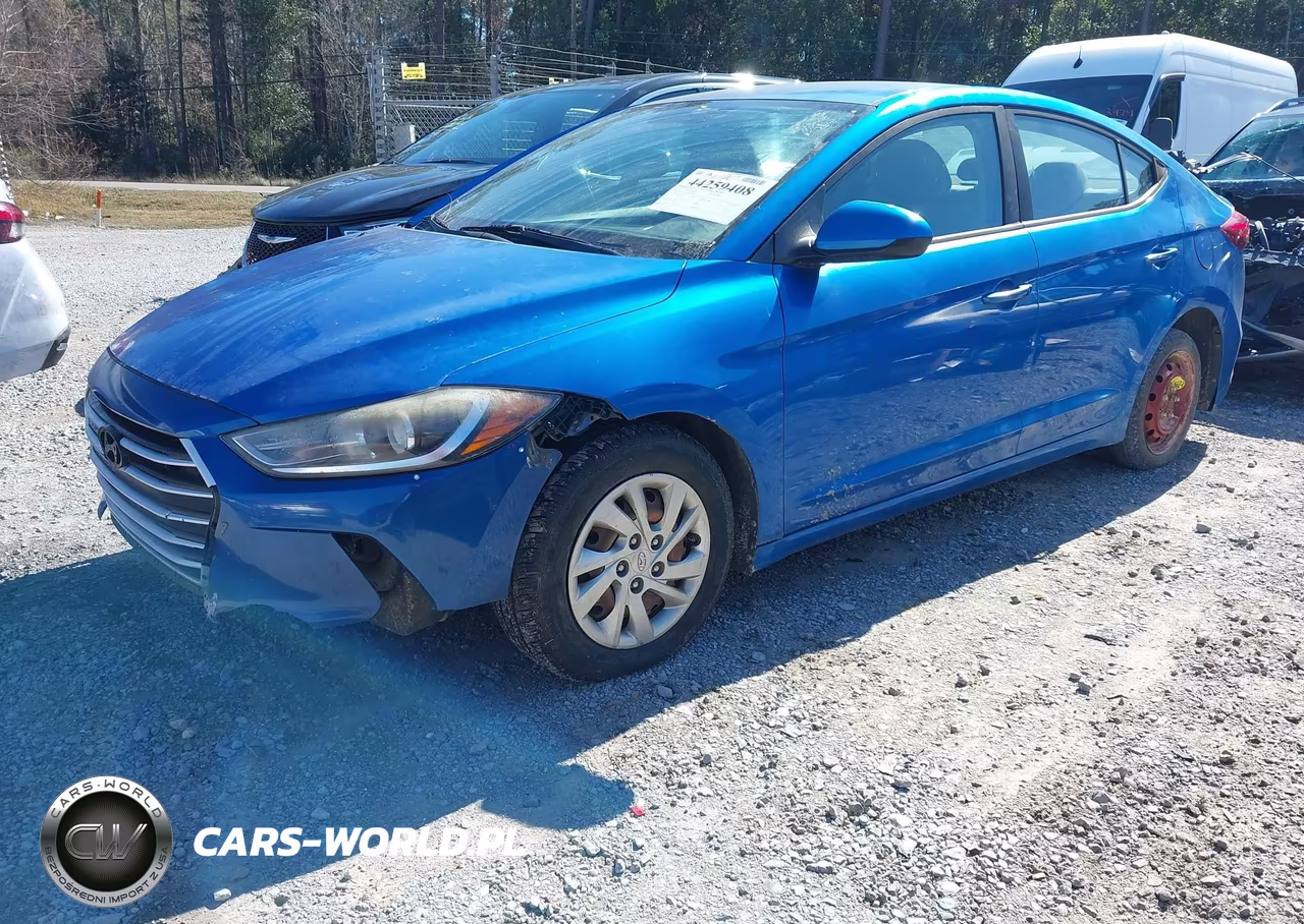 2017 Hyundai Elantra Se VIN:KMHD74LF8HU109097 - 2