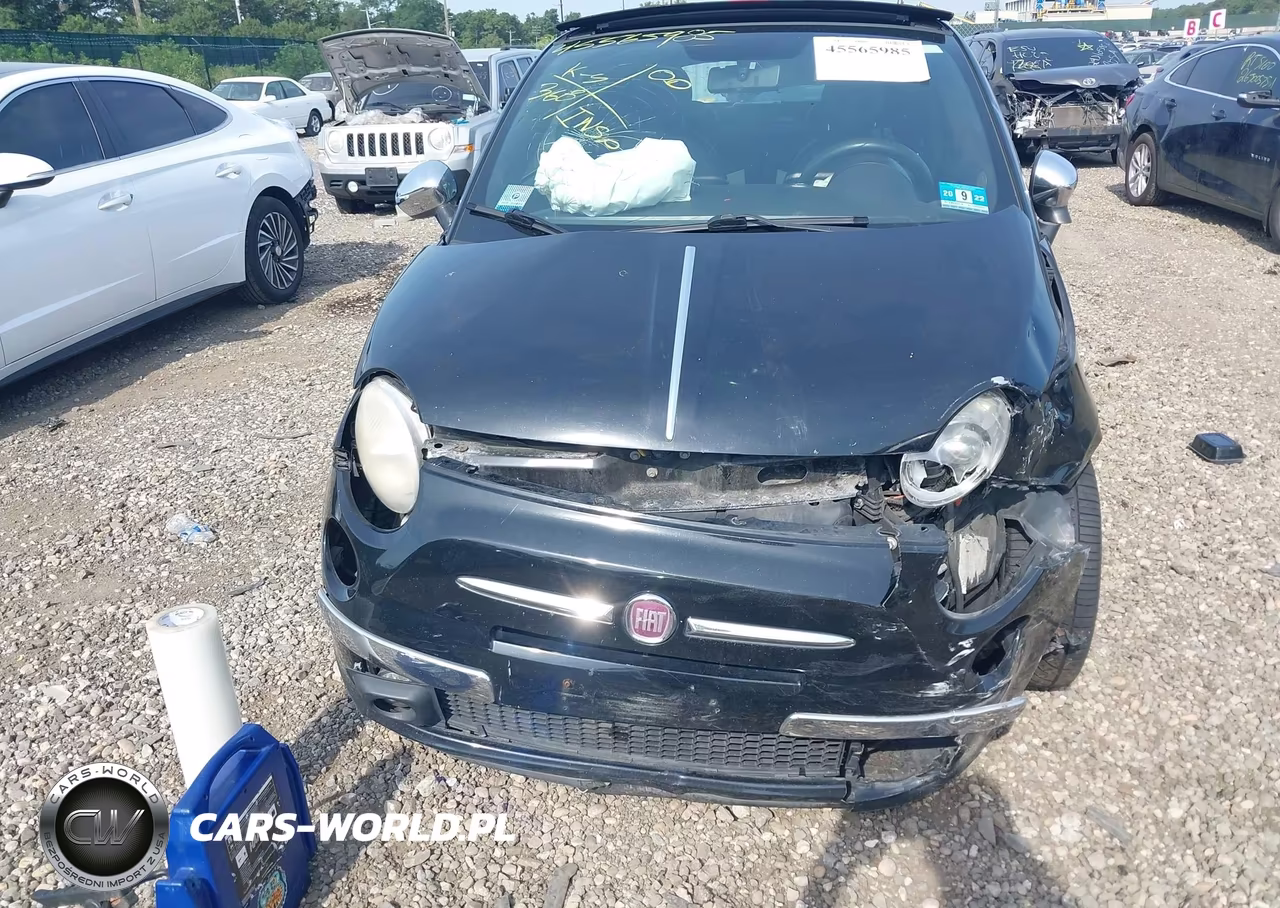 2012 Fiat 500C Lounge VIN:3C3CFFER3CT225689 - 11