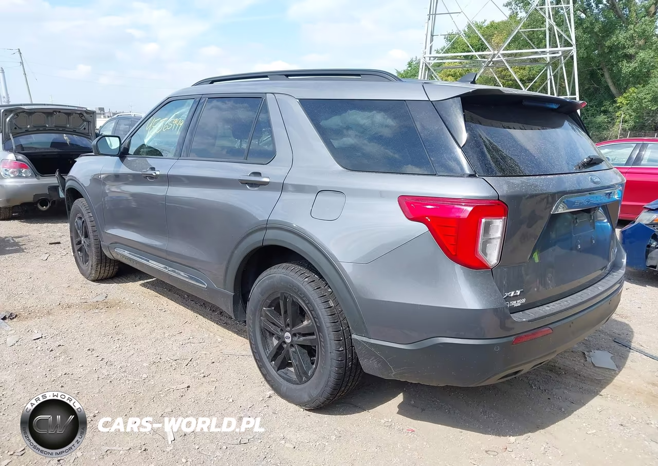 2021 Ford Explorer Xlt VIN:1FMSK8DH0MGB27356 - 3