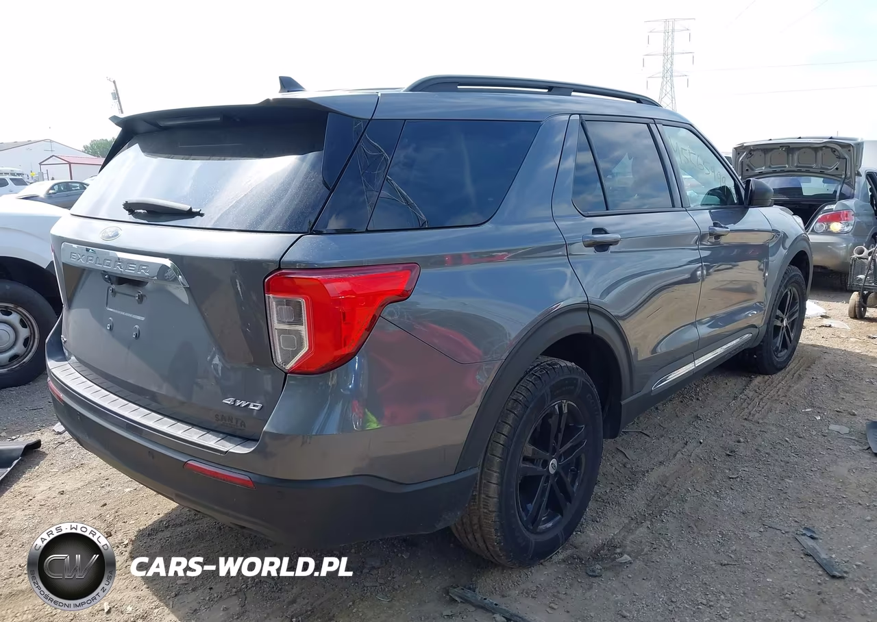 2021 Ford Explorer Xlt VIN:1FMSK8DH0MGB27356 - 4