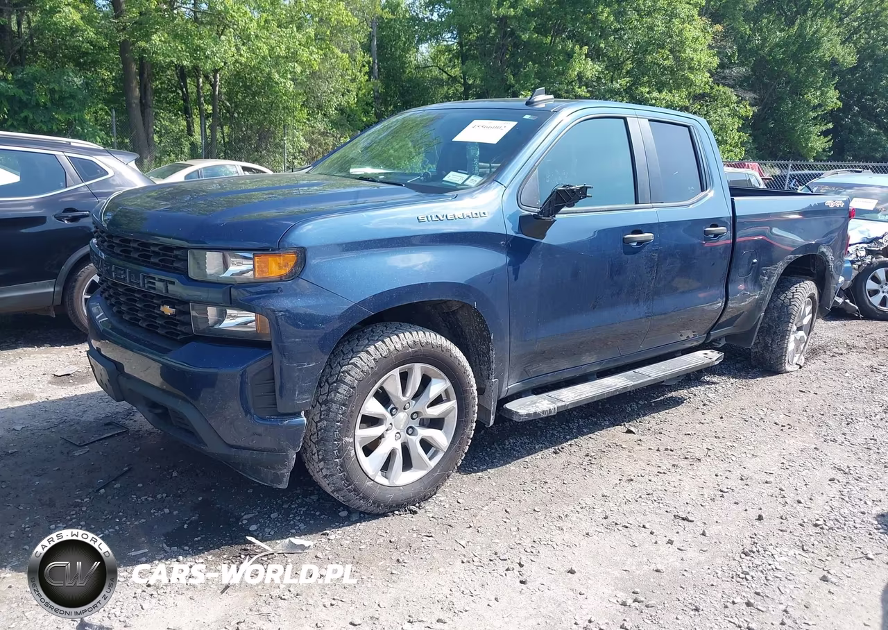 2021 Chevrolet Silverado 1500 4Wd Standard Bed Custom VIN:1GCRYBEH9MZ193969 - 2