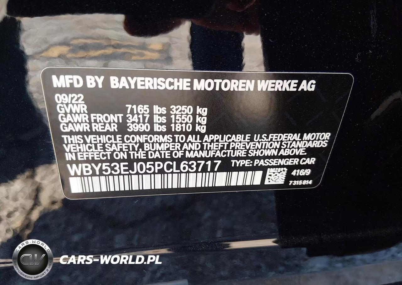 2023 BMW I7 xDrive60 VIN:WBY53EJ05PCL63717 - 9