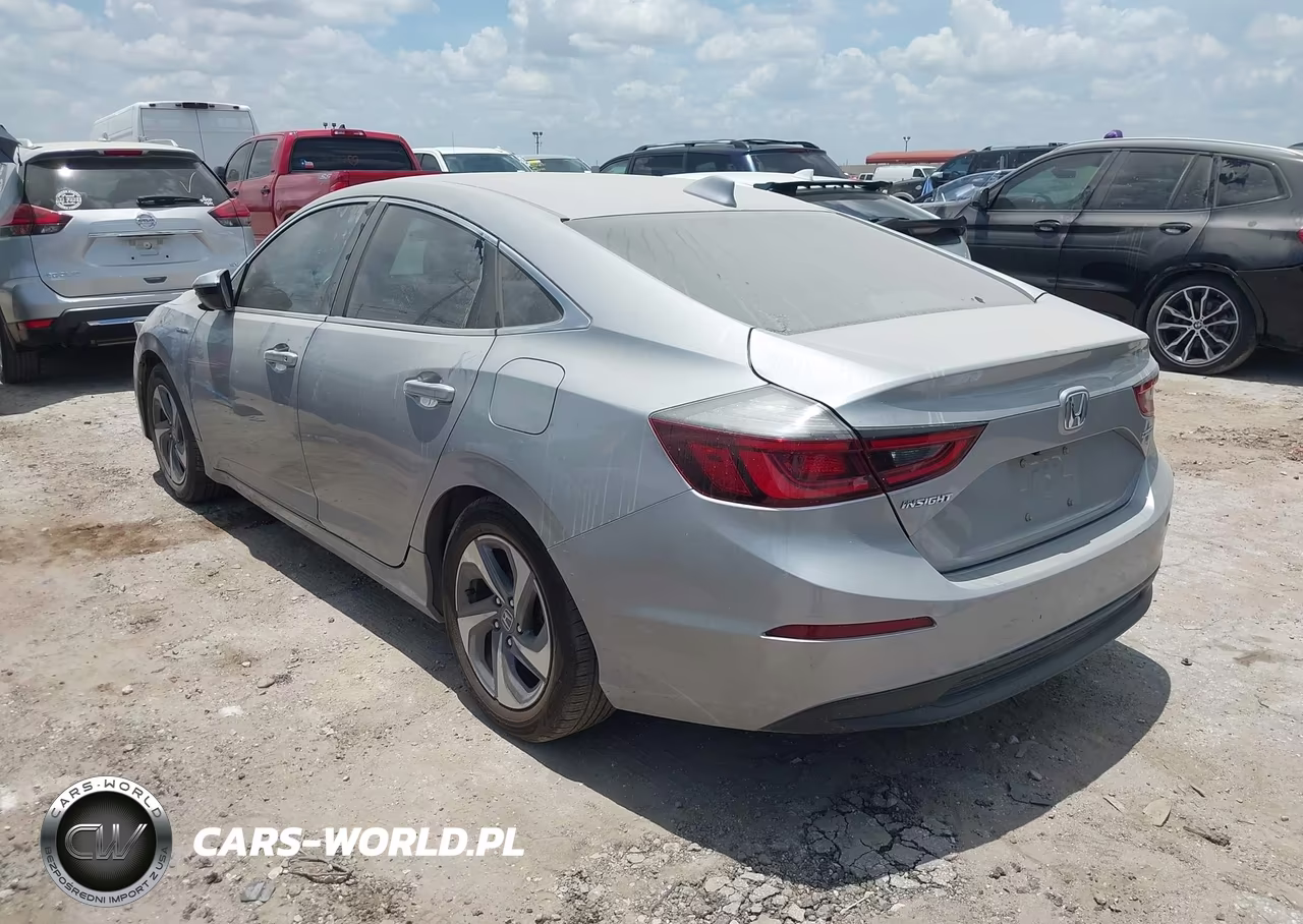 2020 Honda Insight Ex VIN:19XZE4F5XLE007374 - 3