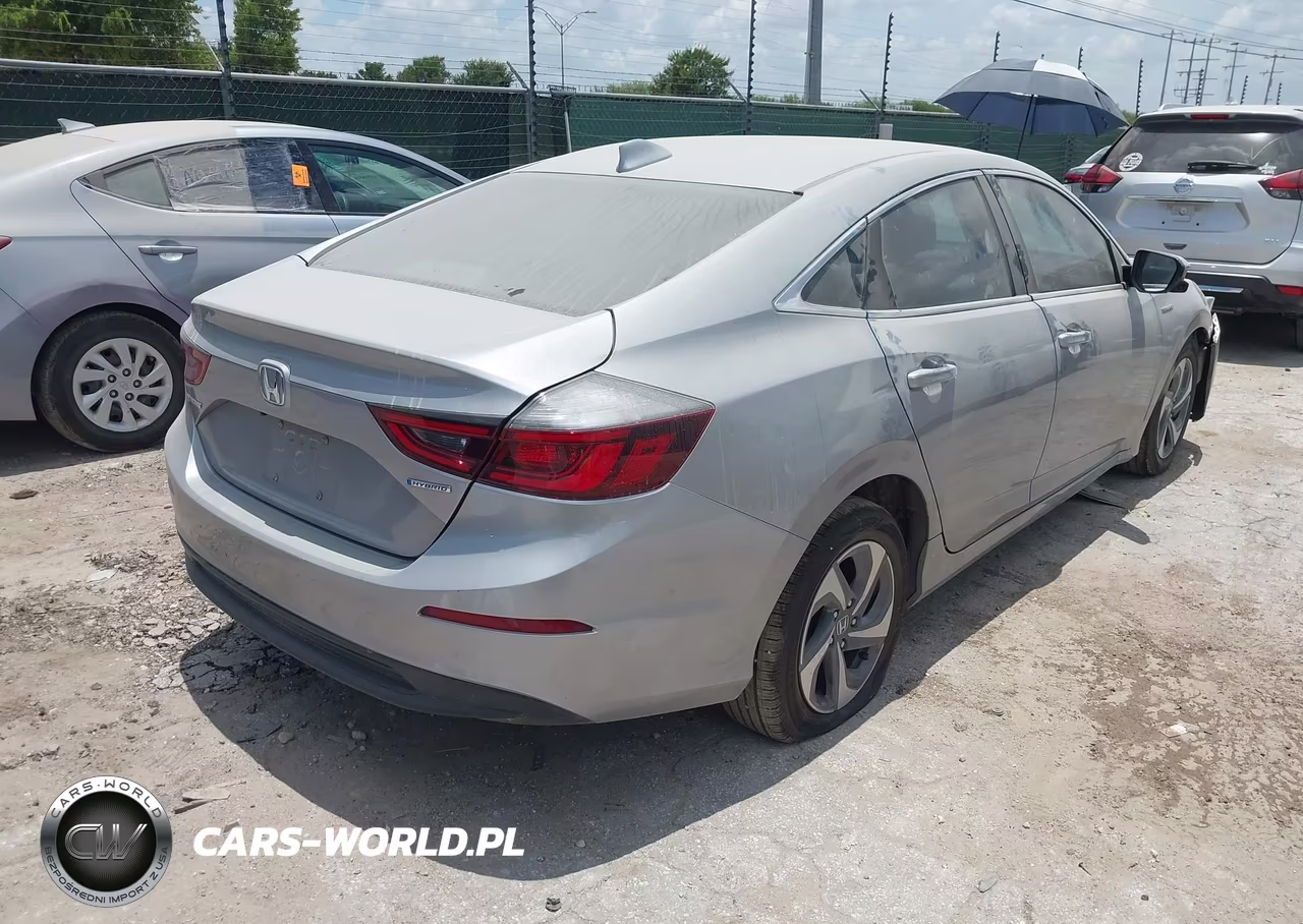 2020 Honda Insight Ex VIN:19XZE4F5XLE007374 - 4
