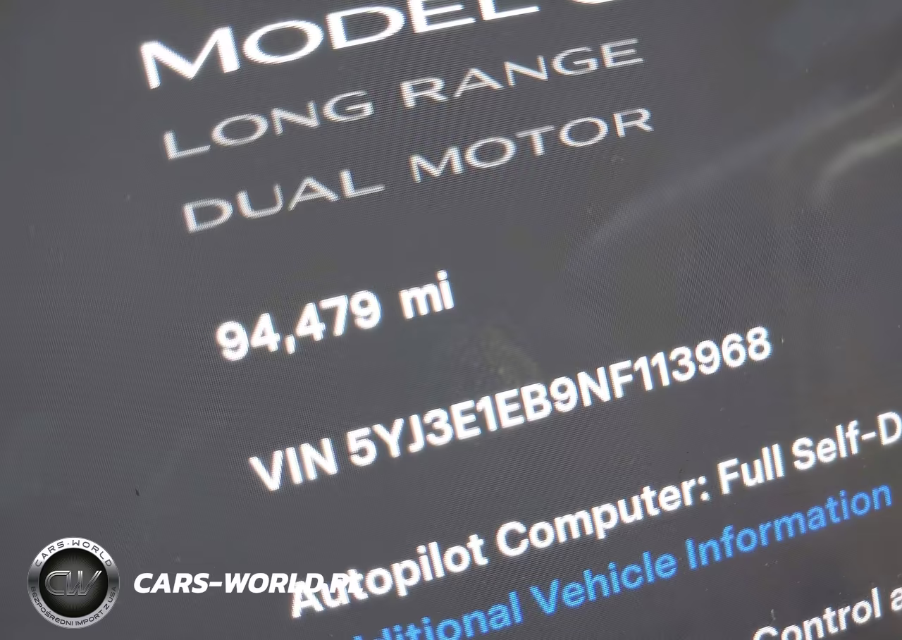 2022 Tesla Model 3 Long Range Dual Motor All-Wheel Drive VIN:5YJ3E1EB9NF113968 - 15