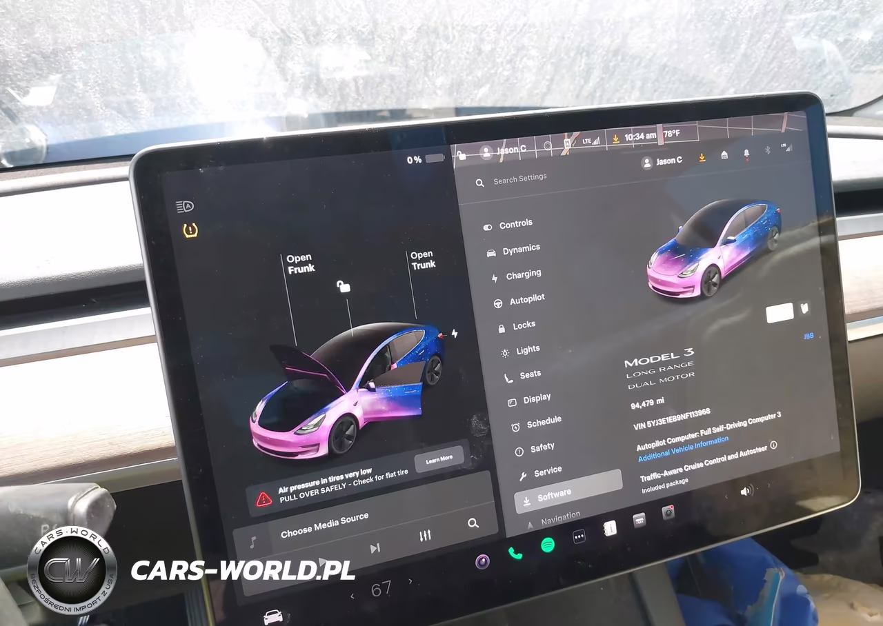 2022 Tesla Model 3 Long Range Dual Motor All-Wheel Drive VIN:5YJ3E1EB9NF113968 - 18