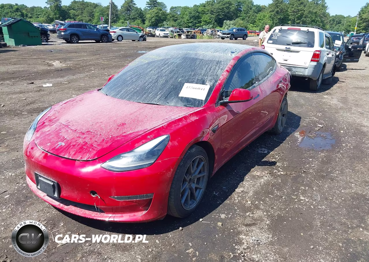 2022 Tesla Model 3 Long Range Dual Motor All-Wheel Drive VIN:5YJ3E1EB9NF113968 - 2