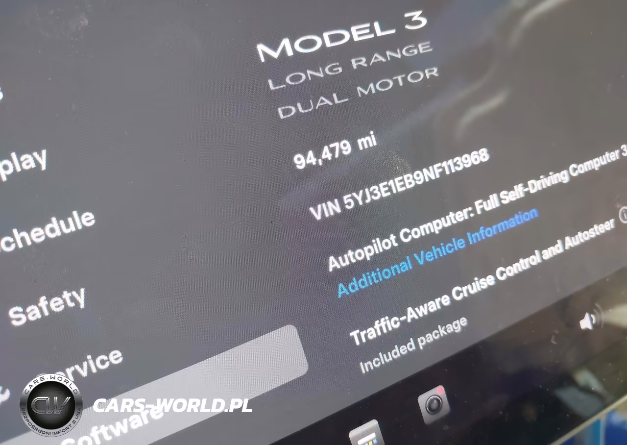 2022 Tesla Model 3 Long Range Dual Motor All-Wheel Drive VIN:5YJ3E1EB9NF113968 - 7