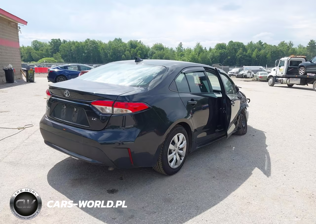 2022 Toyota Corolla Le VIN:5YFEPMAE2NP314538 - 4