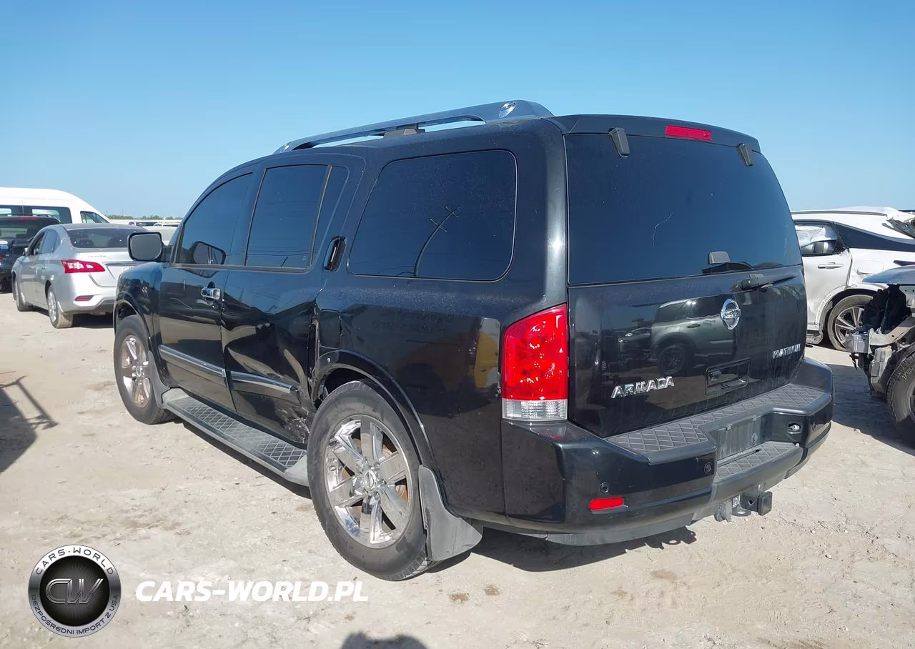 2014 Nissan Armada Platinum-Sl-Sv VIN:5N1AA0NDXEN606313 - 3