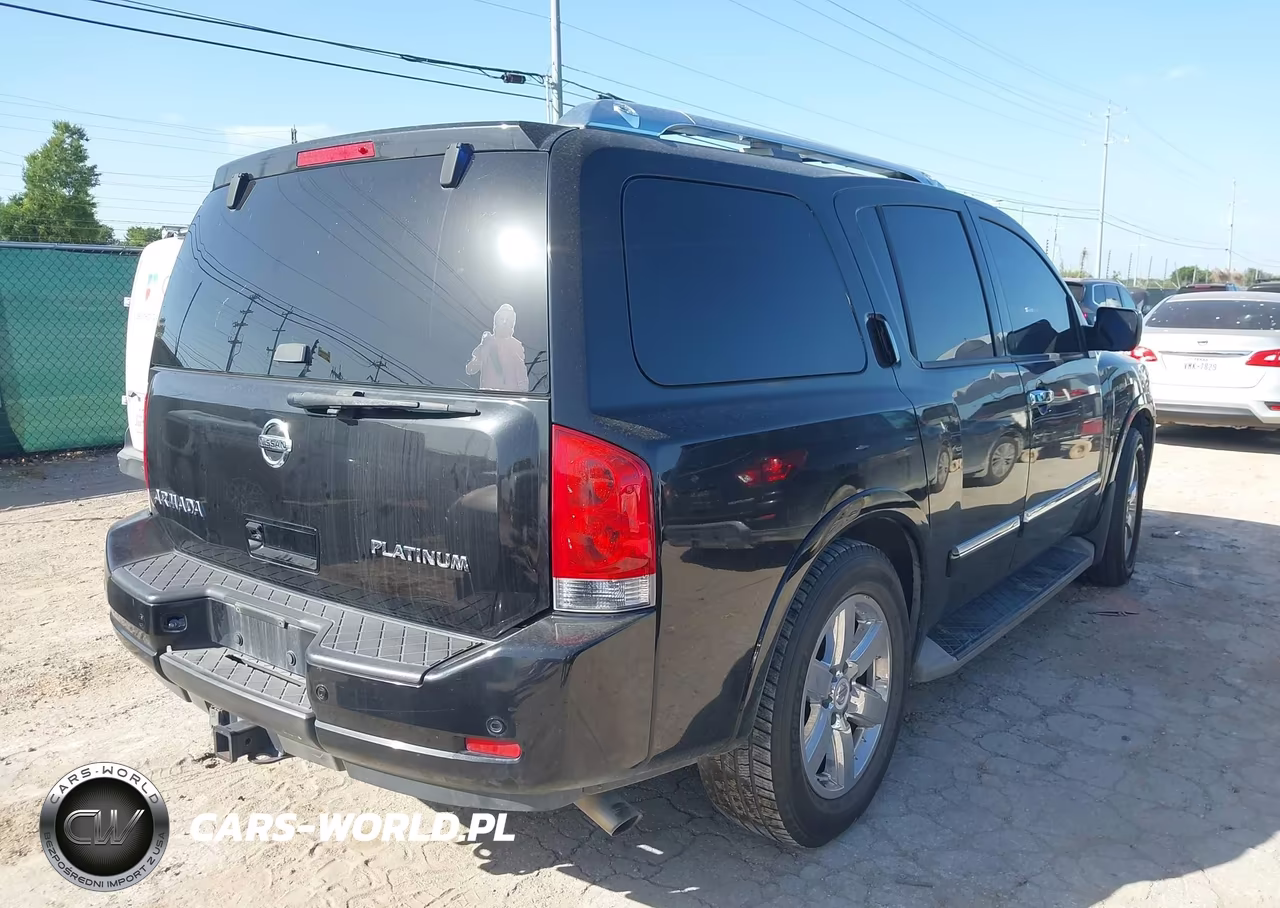 2014 Nissan Armada Platinum-Sl-Sv VIN:5N1AA0NDXEN606313 - 4