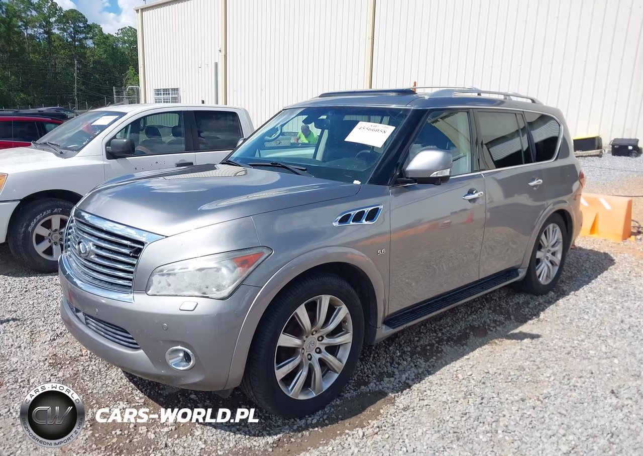 2014 Infiniti Qx80 VIN:JN8AZ2NE2E9063568 - 2