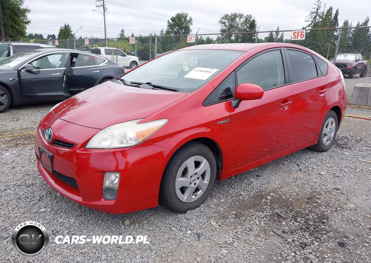 2011 Toyota Prius Two VIN:JTDKN3DU6B1477196 - 2