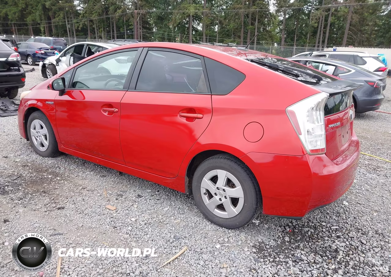 2011 Toyota Prius Two VIN:JTDKN3DU6B1477196 - 3