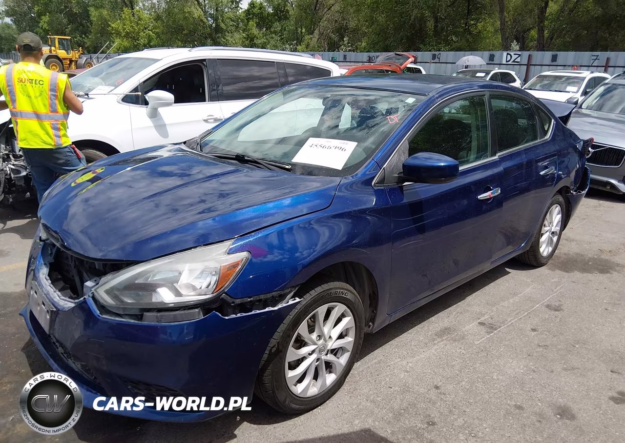 2019 Nissan Sentra Sv VIN:3N1AB7AP8KL604312 - 2