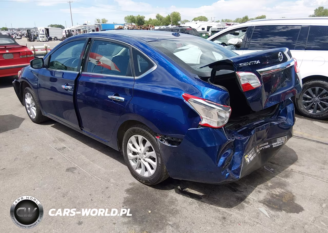 2019 Nissan Sentra Sv VIN:3N1AB7AP8KL604312 - 3
