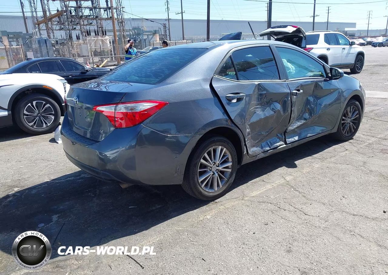 2014 Toyota Corolla Le Plus VIN:5YFBURHE2EP103144 - 4