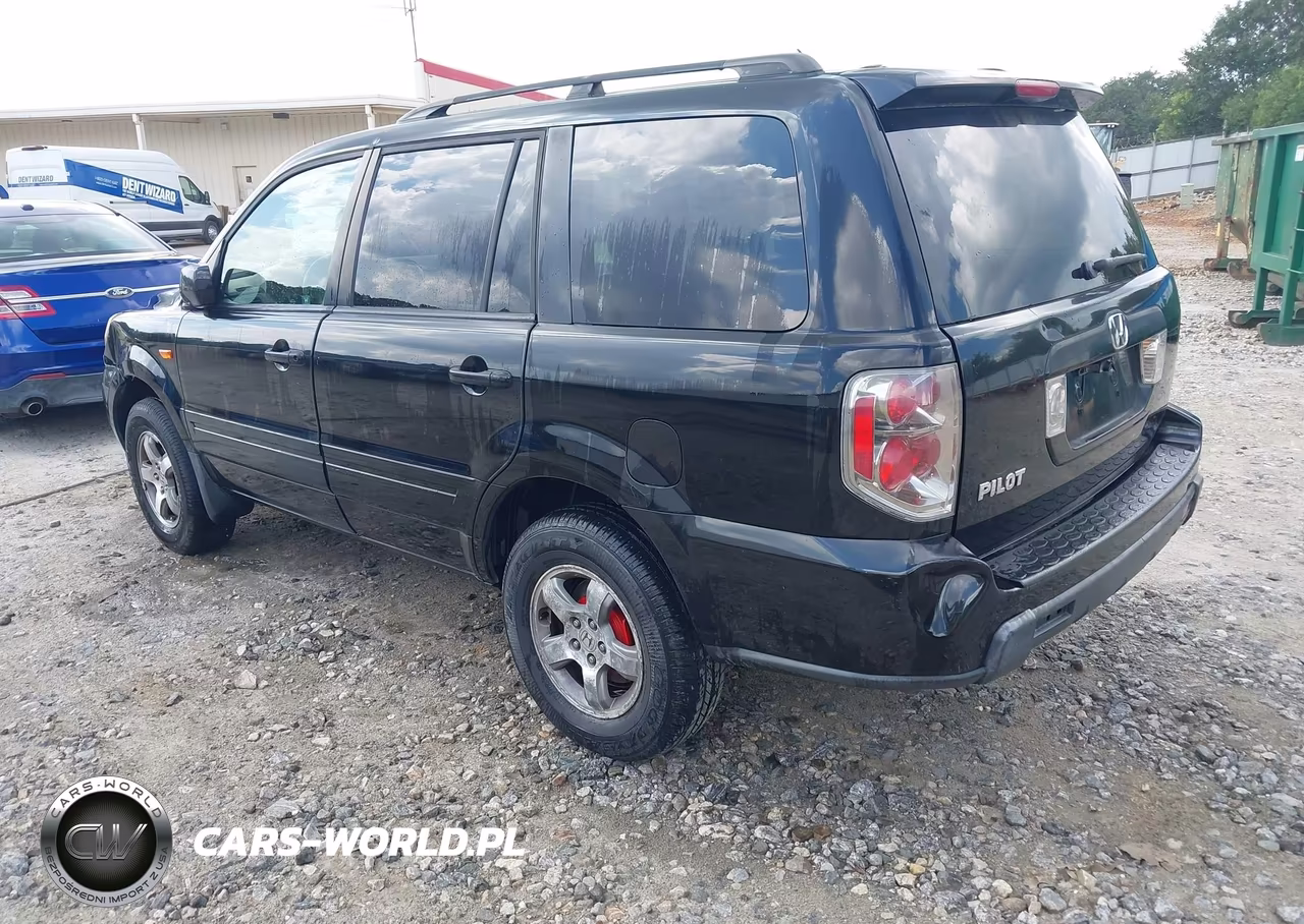 2007 Honda Pilot Ex-L VIN:5FNYF28667B018570 - 3