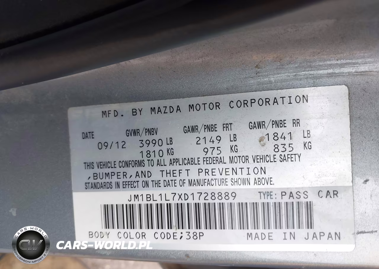 2013 Mazda Mazda3 I Touring VIN:JM1BL1L7XD1728889 - 9