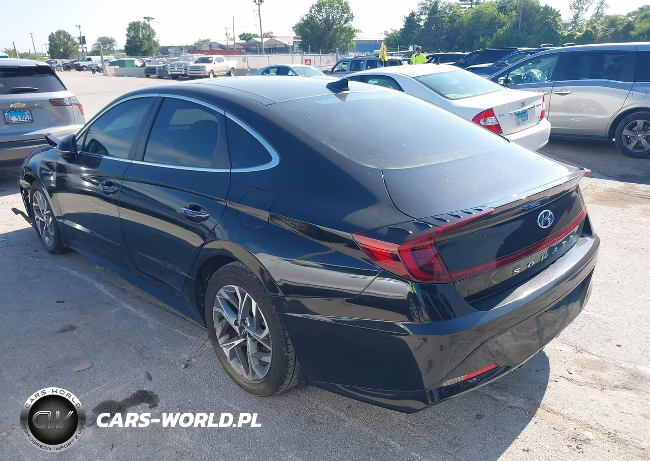 2022 Hyundai Sonata Sel VIN:KMHL14JAXNA220994 - 3