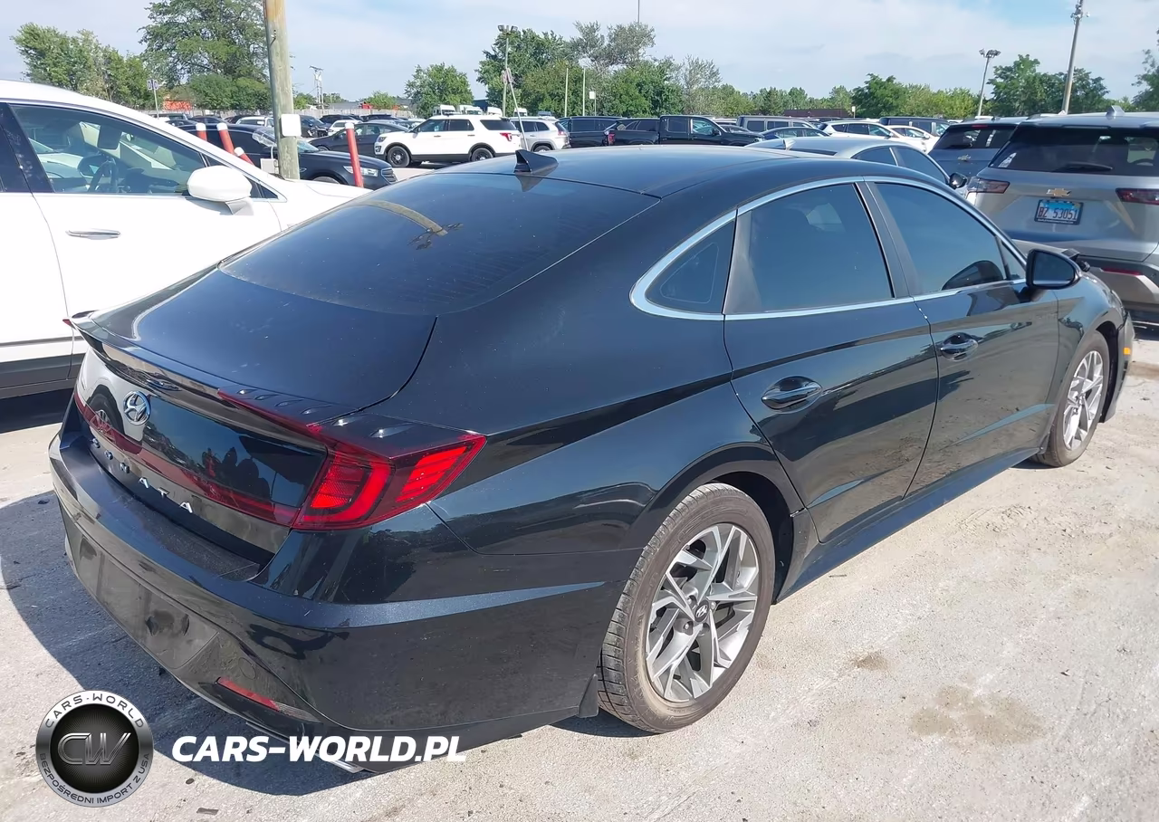 2022 Hyundai Sonata Sel VIN:KMHL14JAXNA220994 - 4