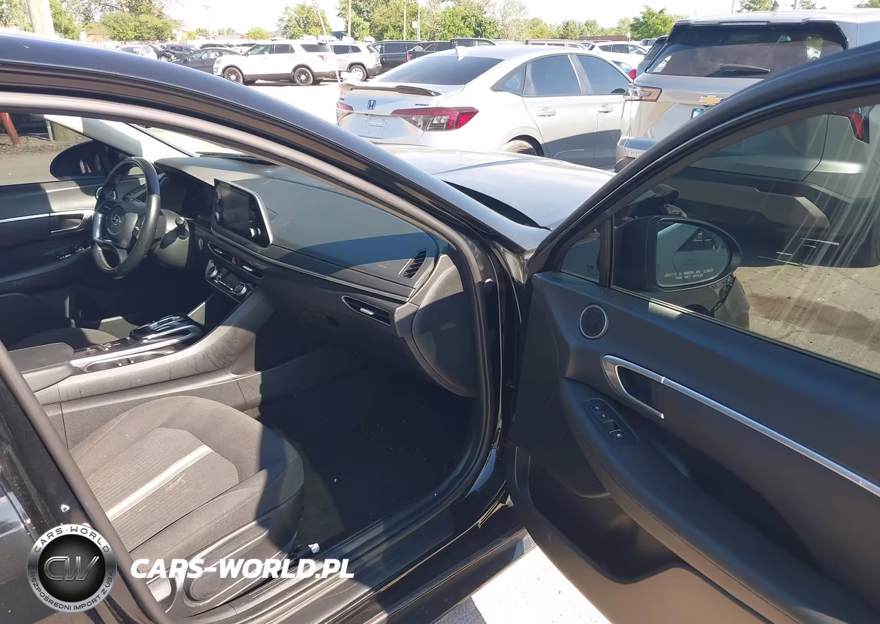 2022 Hyundai Sonata Sel VIN:KMHL14JAXNA220994 - 5