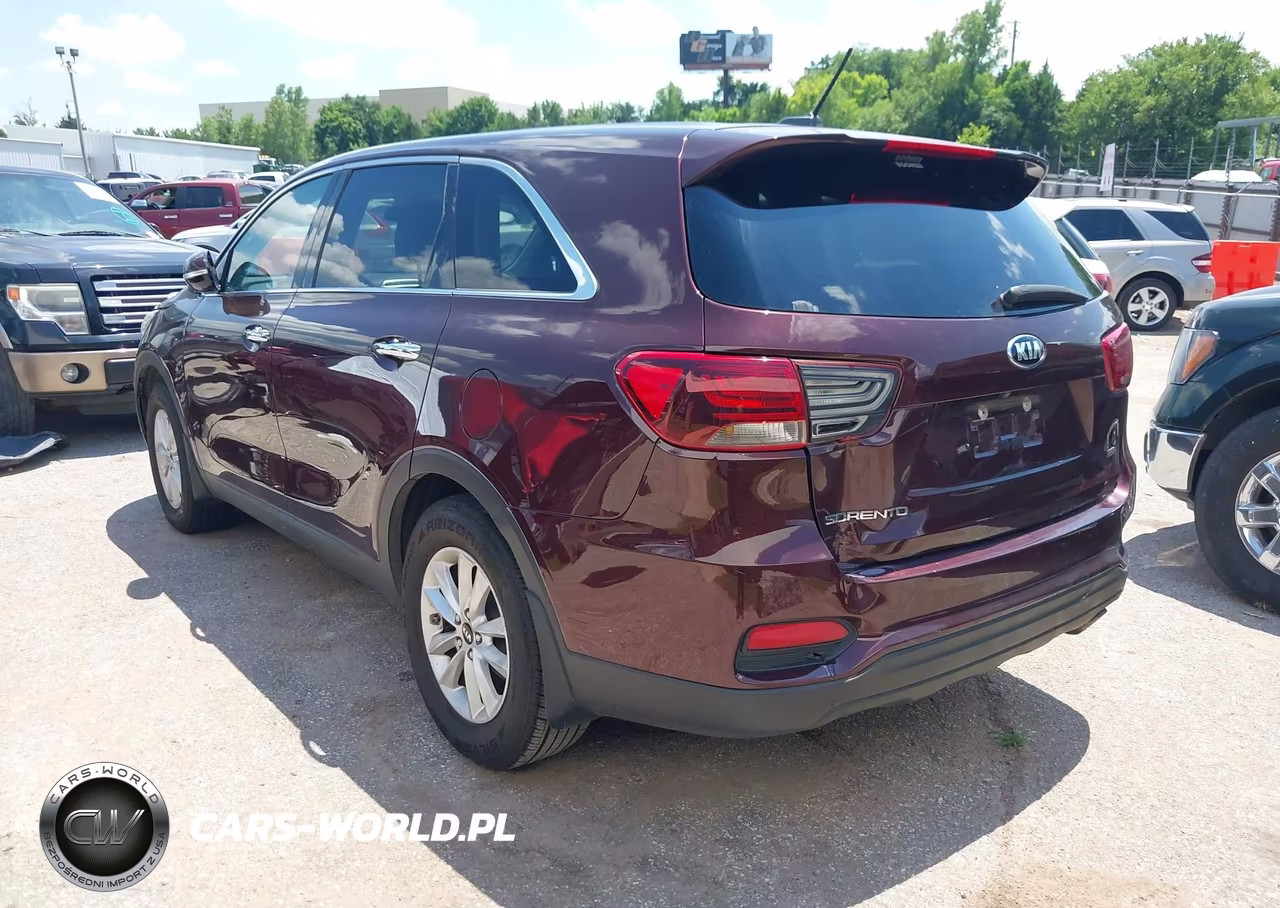 2019 Kia Sorento 2.4L Lx VIN:5XYPG4A38KG564938 - 3