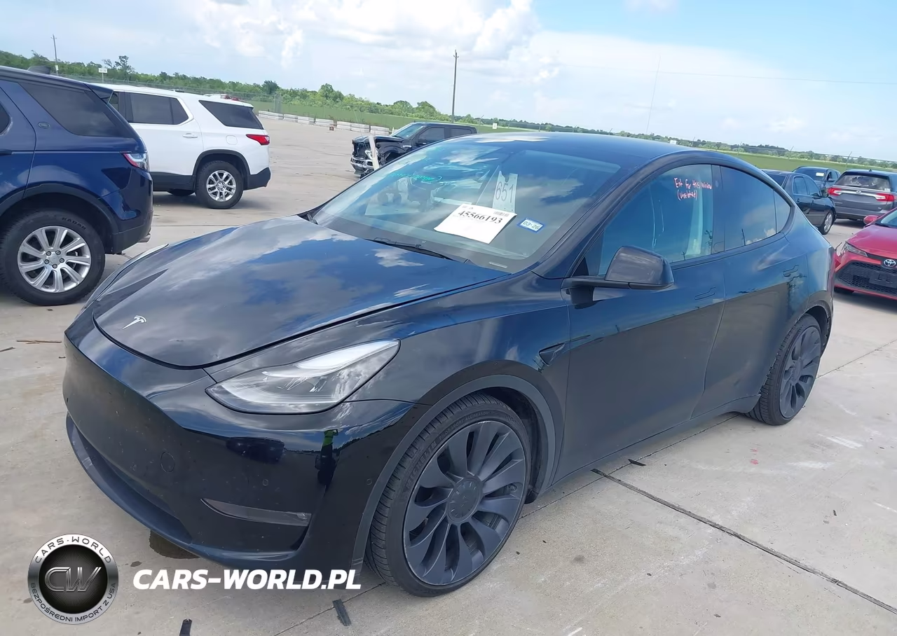 2022 Tesla Model Y Performance Dual Motor All-Wheel Drive VIN:7SAYGDEF3NF353542 - 2