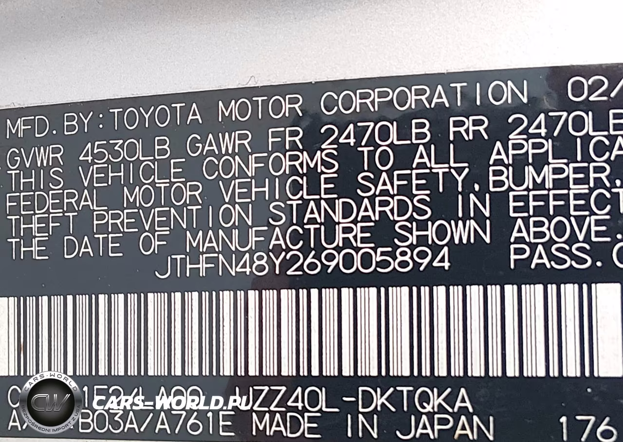 2006 Lexus Sc 430 VIN:JTHFN48Y269005894 - 9