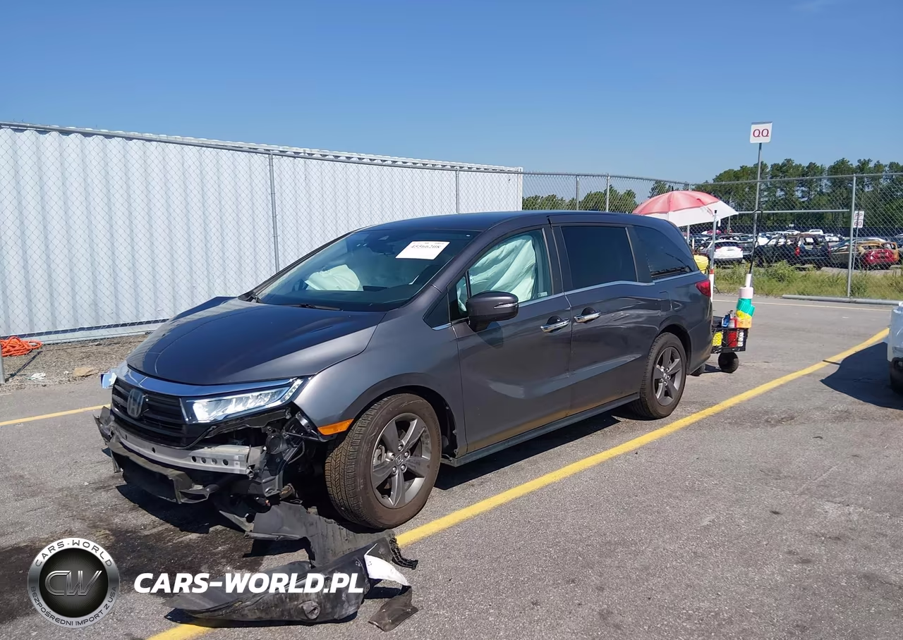 2022 Honda Odyssey Ex VIN:5FNRL6H53NB038834 - 2