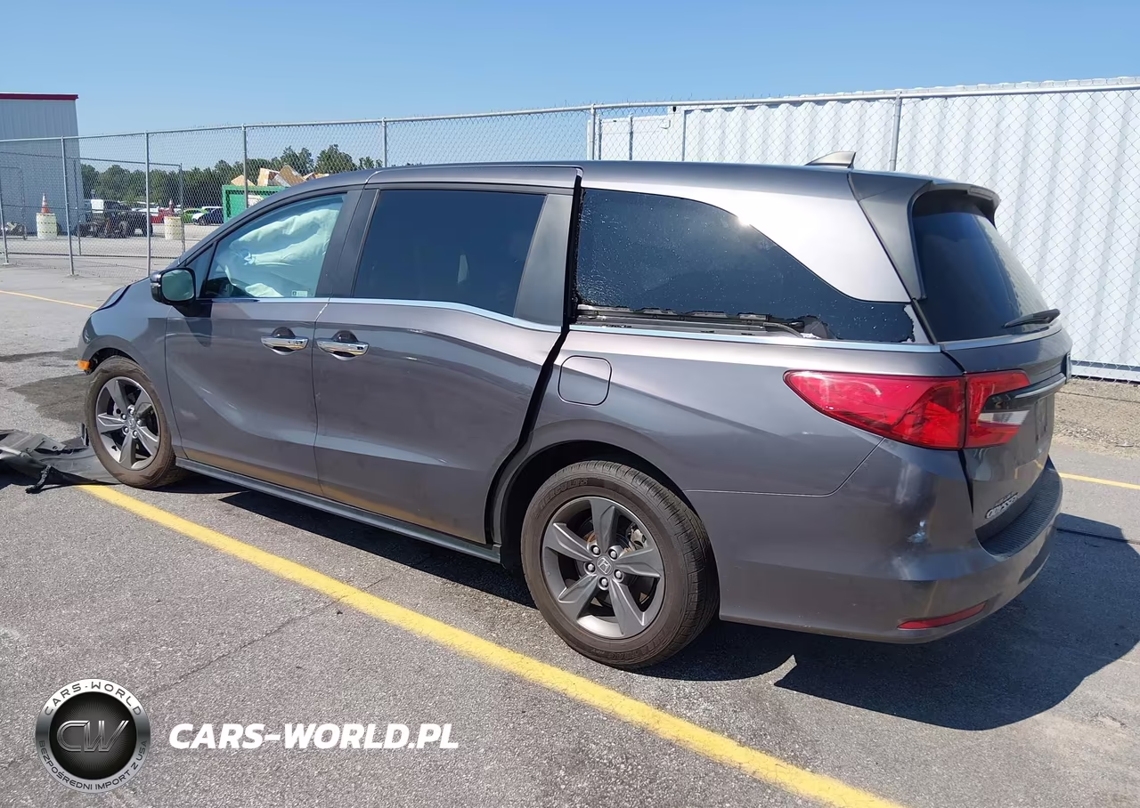 2022 Honda Odyssey Ex VIN:5FNRL6H53NB038834 - 3