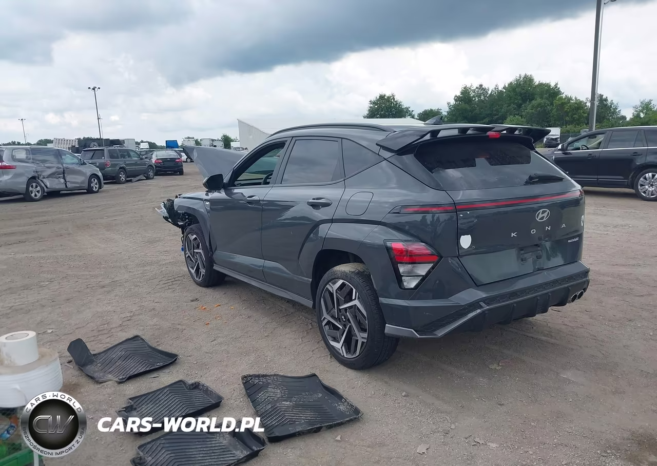2024 Hyundai Kona N Line VIN:KM8HACA35RU069133 - 3