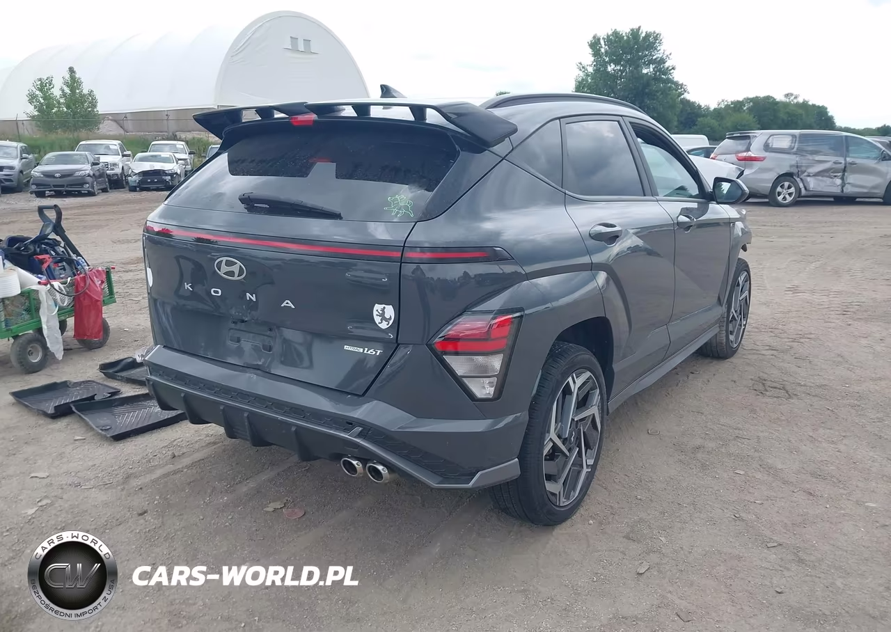 2024 Hyundai Kona N Line VIN:KM8HACA35RU069133 - 4