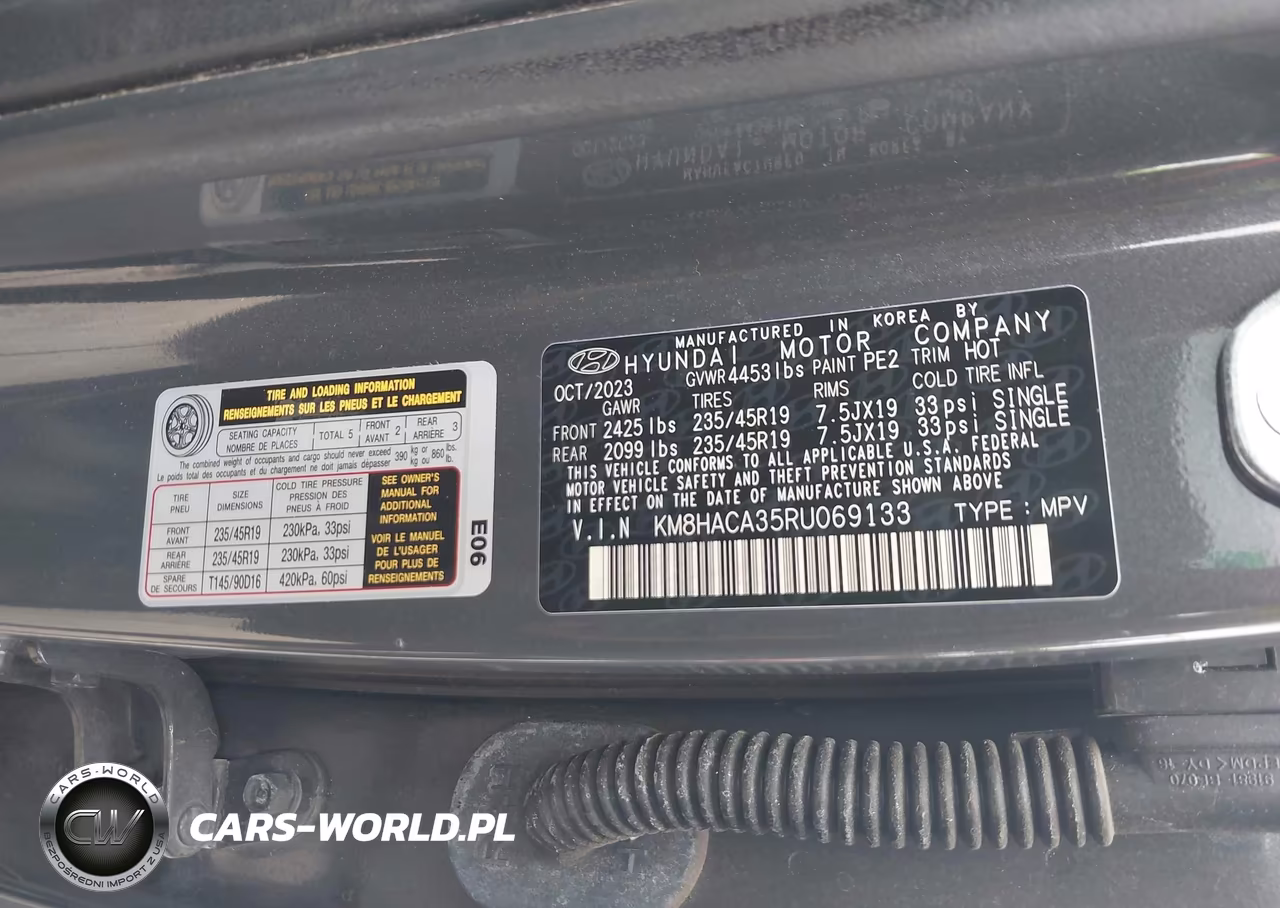 2024 Hyundai Kona N Line VIN:KM8HACA35RU069133 - 9