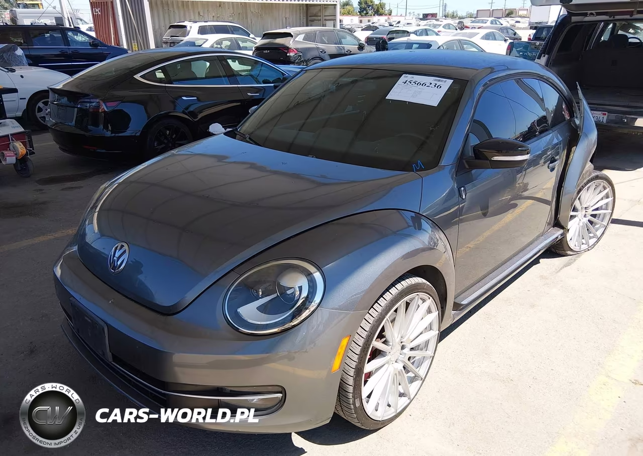 2012 Volkswagen Beetle Turbo VIN:3VWVA7AT7CM641908 - 2