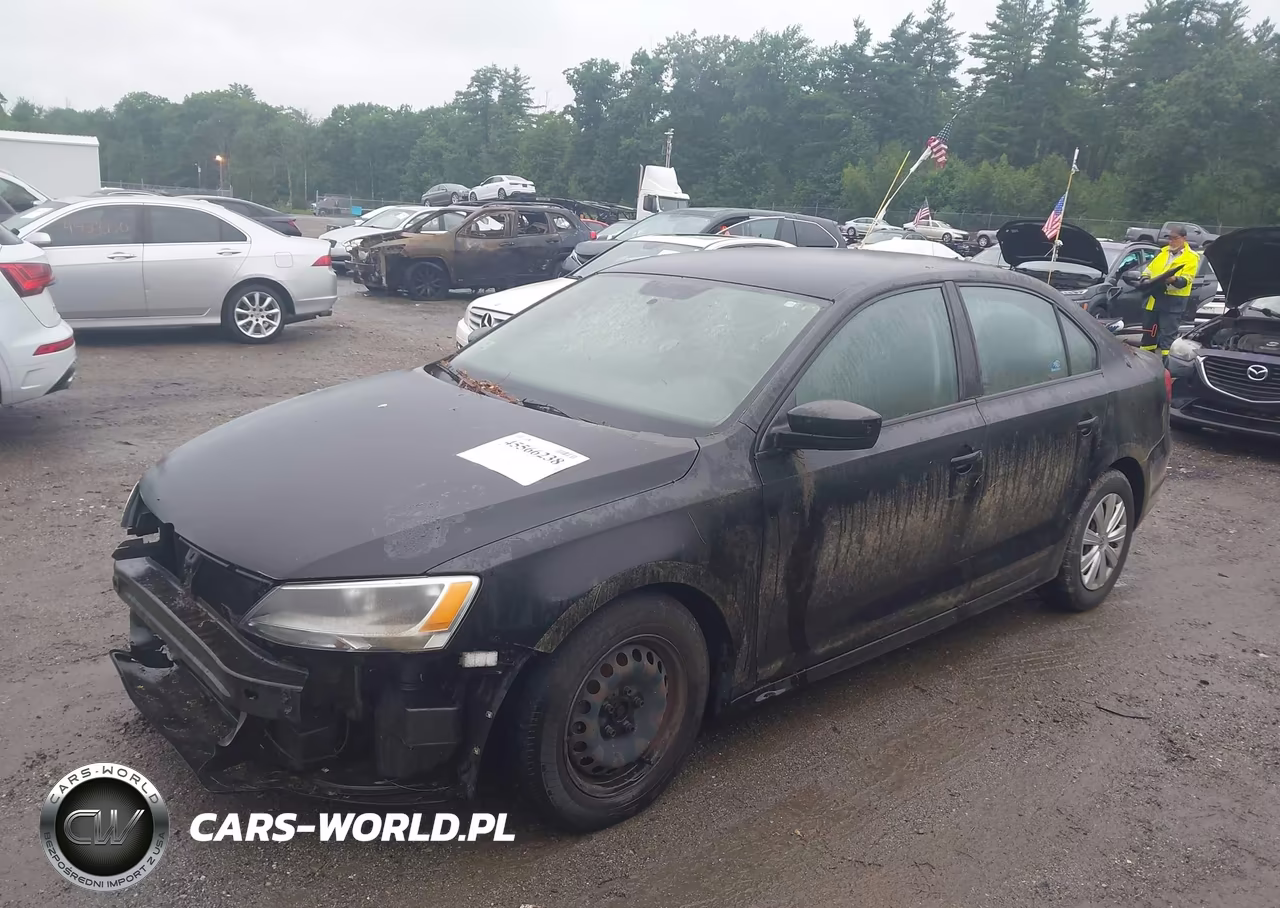 2014 Volkswagen Jetta 2.0L S VIN:3VW2K7AJ9EM331101 - 2