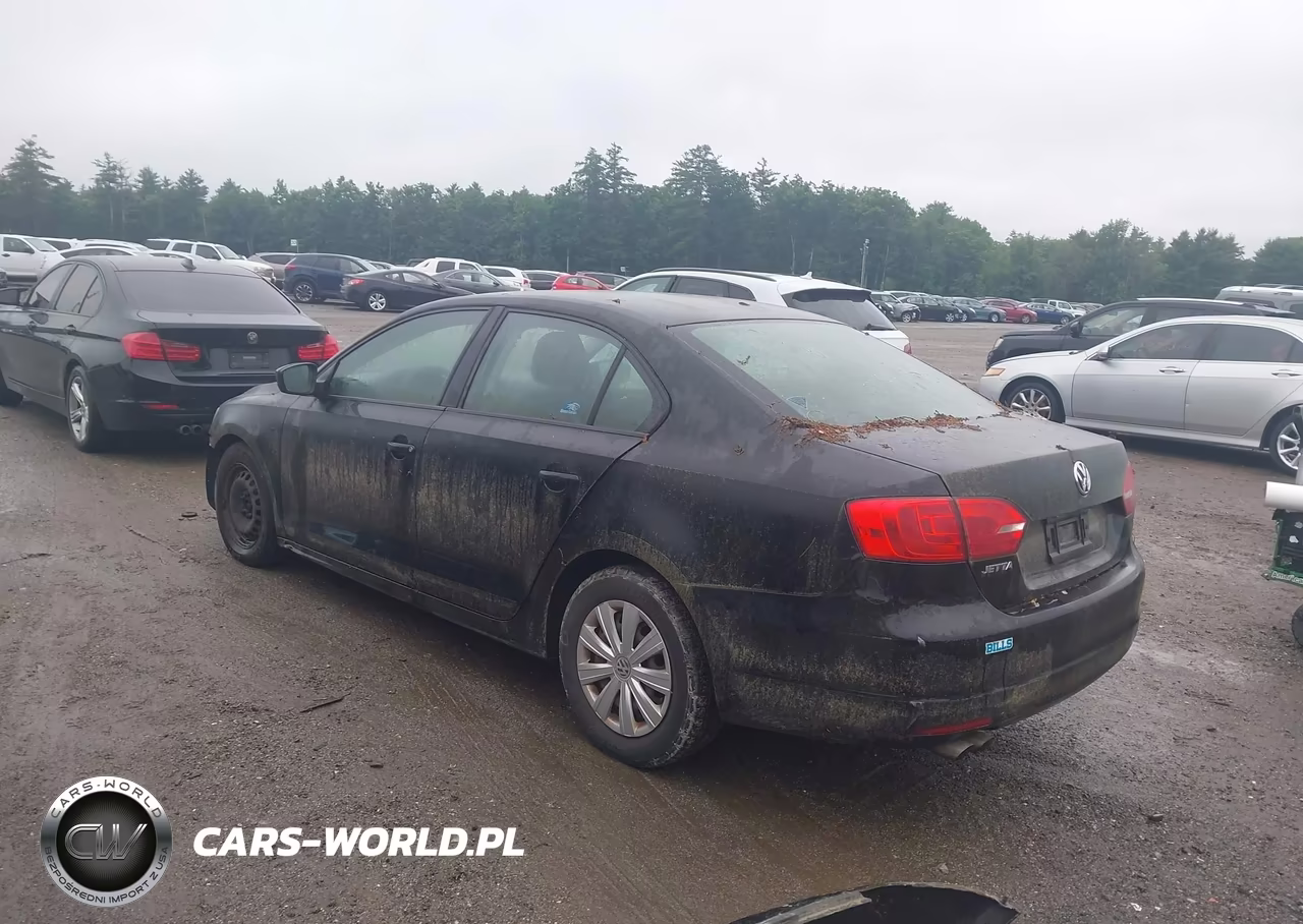 2014 Volkswagen Jetta 2.0L S VIN:3VW2K7AJ9EM331101 - 3