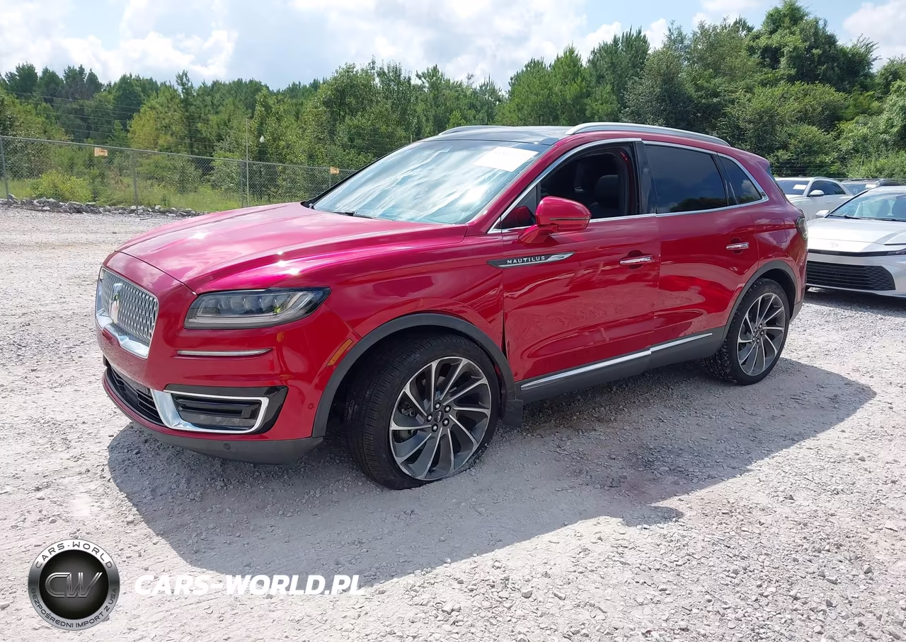 2020 Lincoln Nautilus Reserve VIN:2LMPJ8K91LBL30318 - 2
