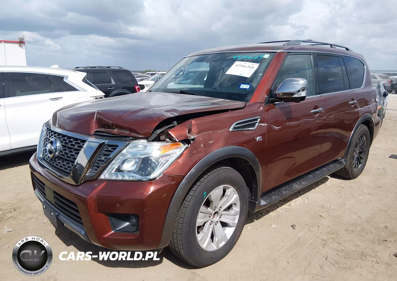 2018 Nissan Armada Platinum VIN:JN8AY2NF9J9333224 - 2