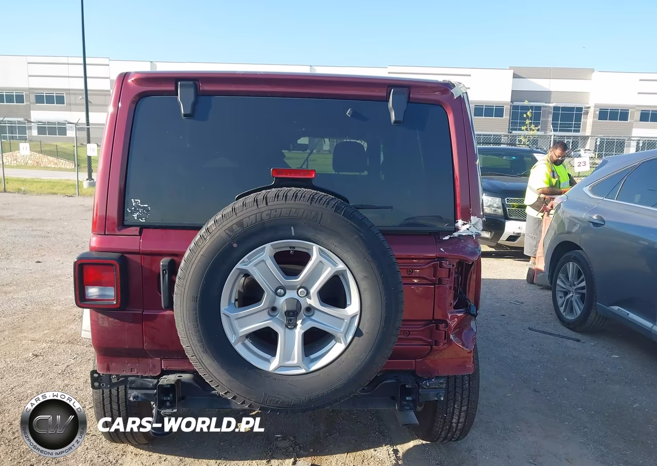 2022 Jeep Wrangler Unlimited Sport S 4X4 VIN:1C4HJXDG1NW135041 - 17