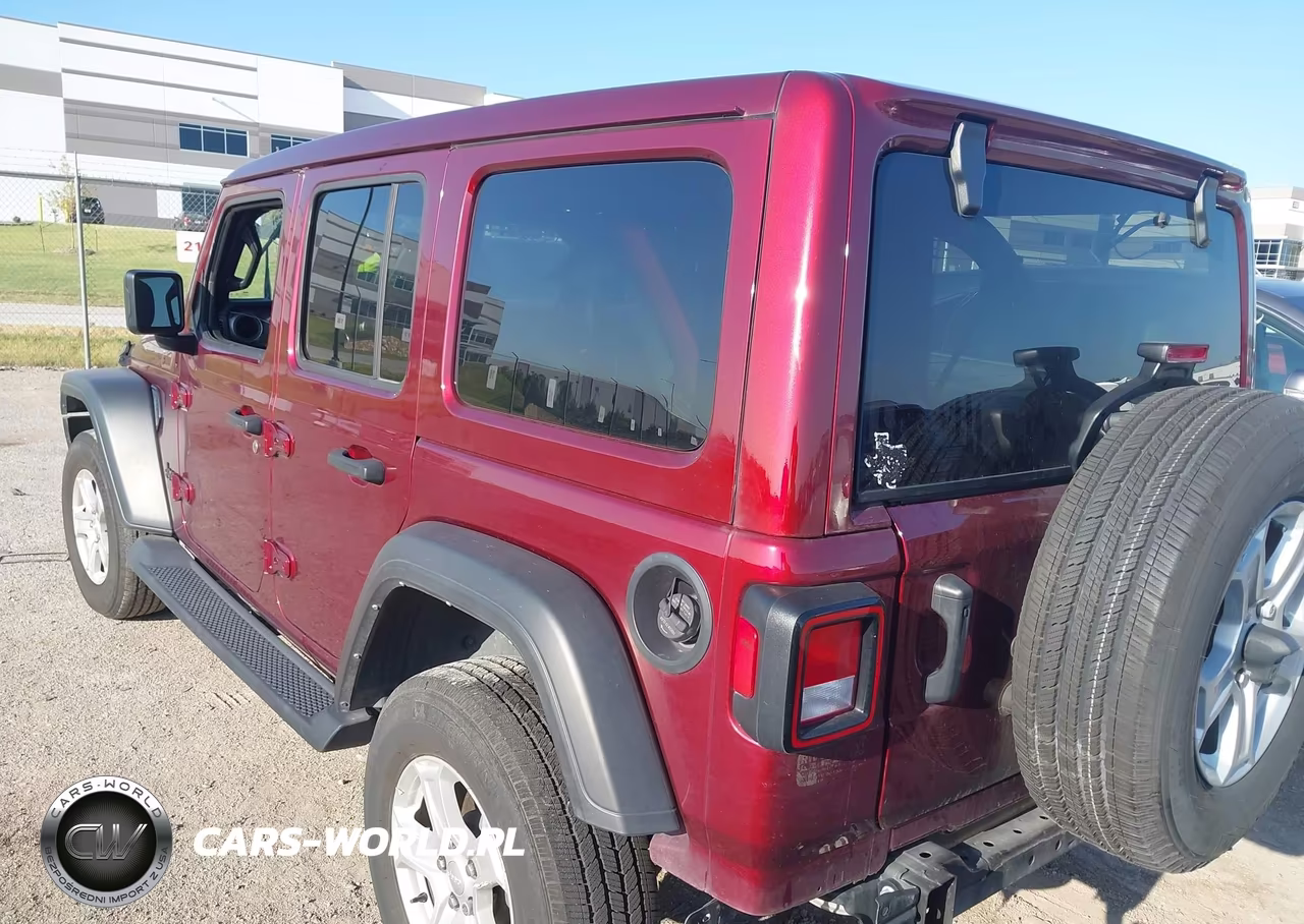 2022 Jeep Wrangler Unlimited Sport S 4X4 VIN:1C4HJXDG1NW135041 - 3