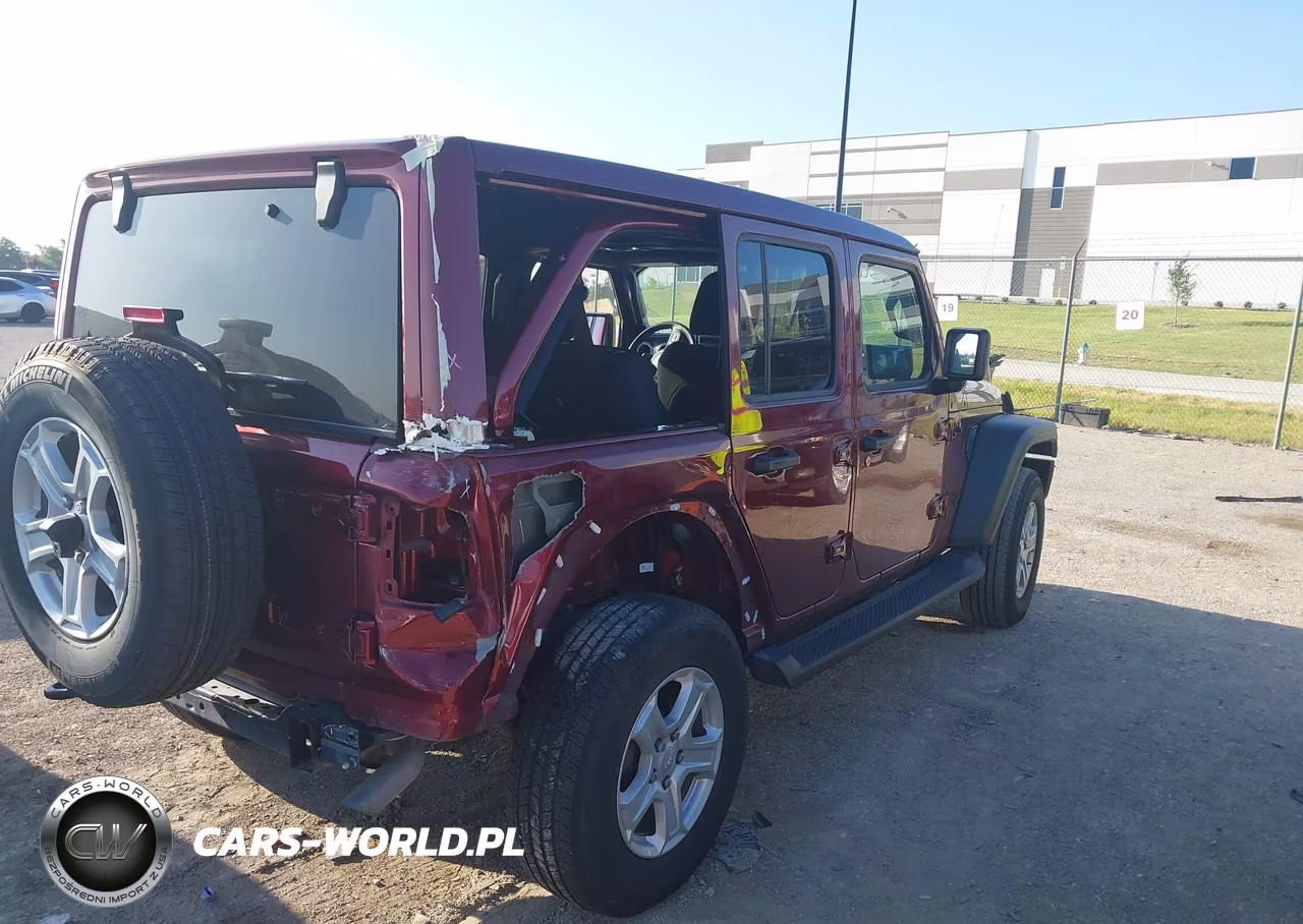2022 Jeep Wrangler Unlimited Sport S 4X4 VIN:1C4HJXDG1NW135041 - 4