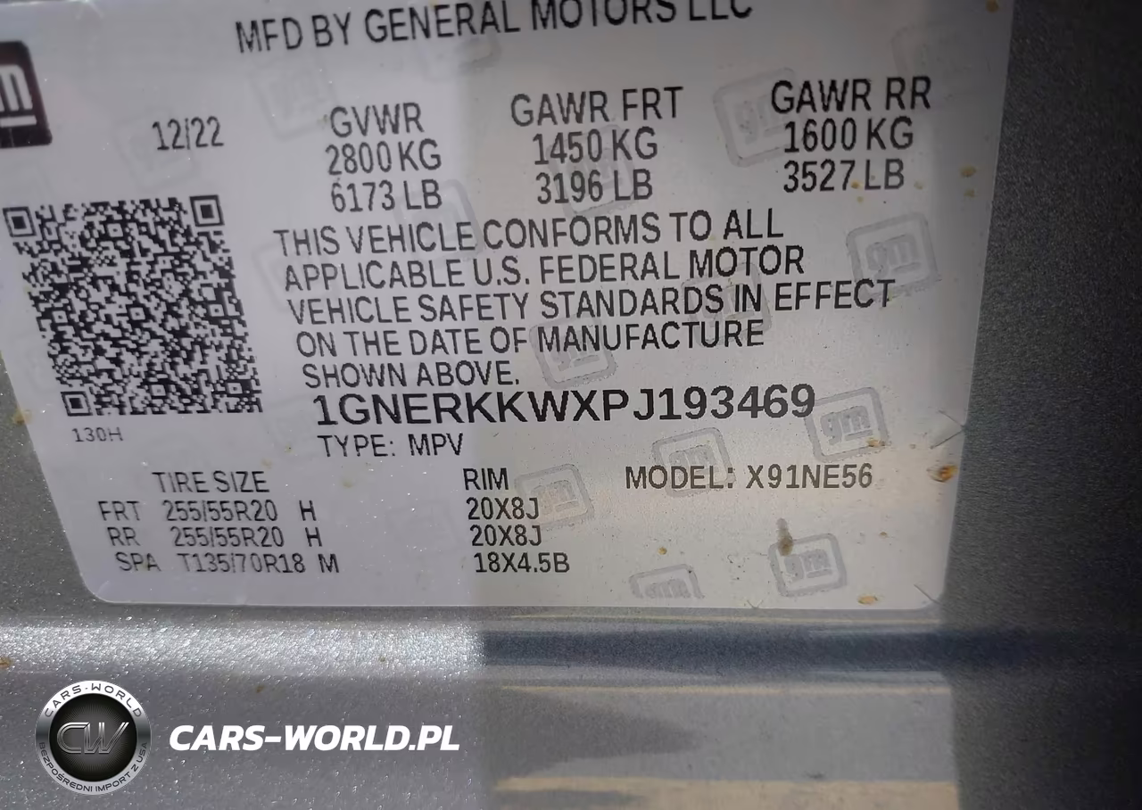2023 Chevrolet Traverse Fwd Premier VIN:1GNERKKWXPJ193469 - 9