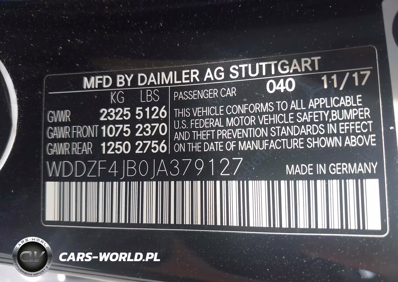 2018 Mercedes-Benz E 300 VIN:WDDZF4JB0JA379127 - 9