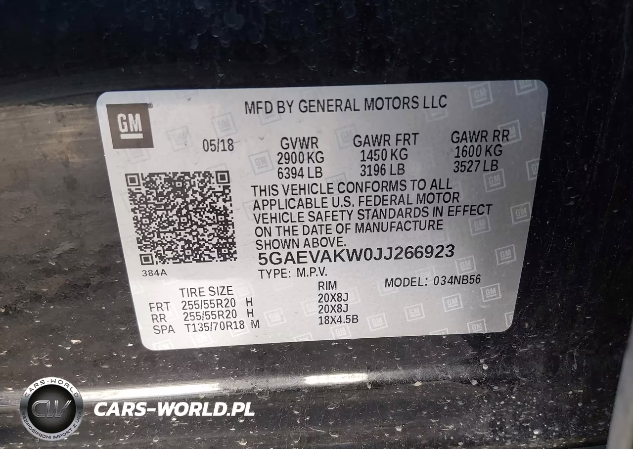 2018 Buick Enclave Essence VIN:5GAEVAKW0JJ266923 - 9