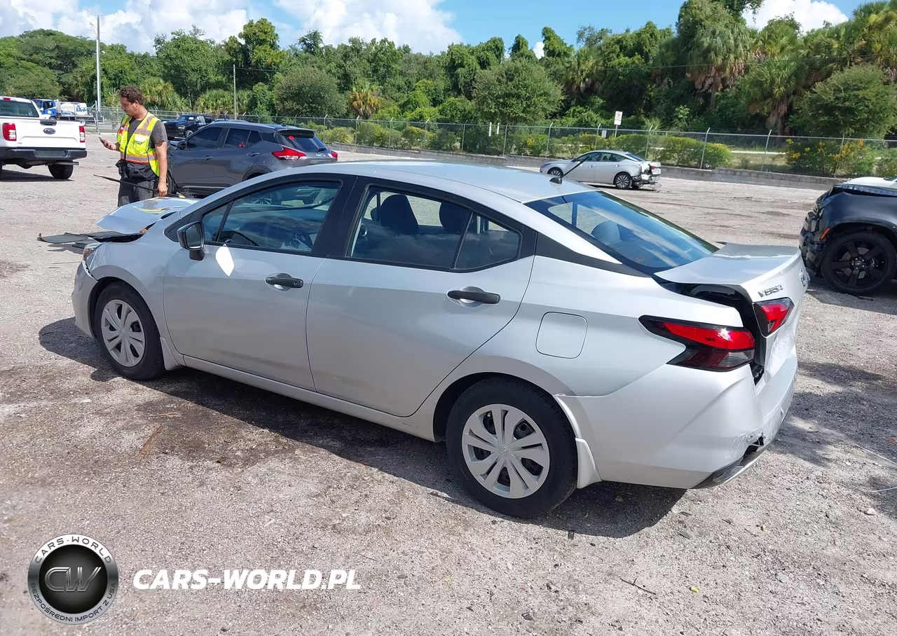 2020 Nissan Versa S Xtronic Cvt VIN:3N1CN8DV8LL874691 - 3