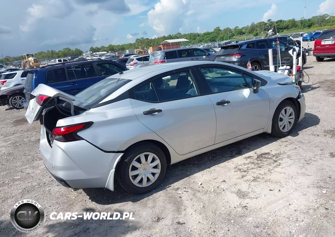 2020 Nissan Versa S Xtronic Cvt VIN:3N1CN8DV8LL874691 - 4